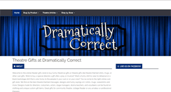 Desktop Screenshot of dramaticallycorrect.com